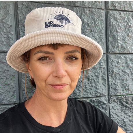 Wax Espresso Cord Bucket Hat