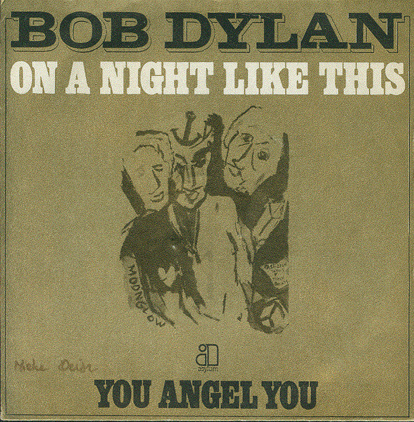 Bob Dylan : On A Night Like This (7", Single)