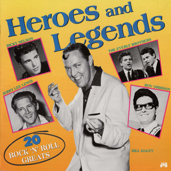 Various : Heroes And Legends (LP, Comp)
