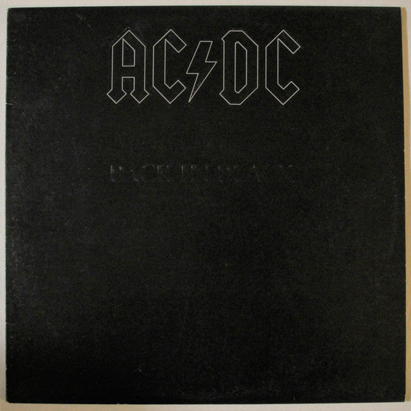 AC/DC : Back In Black (LP, Album, RP)