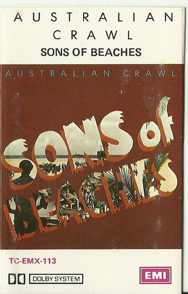 Australian Crawl : Sons Of Beaches (Cass, Album, Blu)