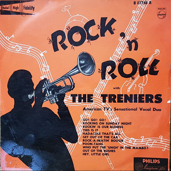The Treniers : Rock And Roll With The Treniers (10", Album, Mono, M/Print)
