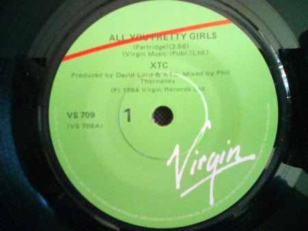 XTC : All You Pretty Girls (7", Single)