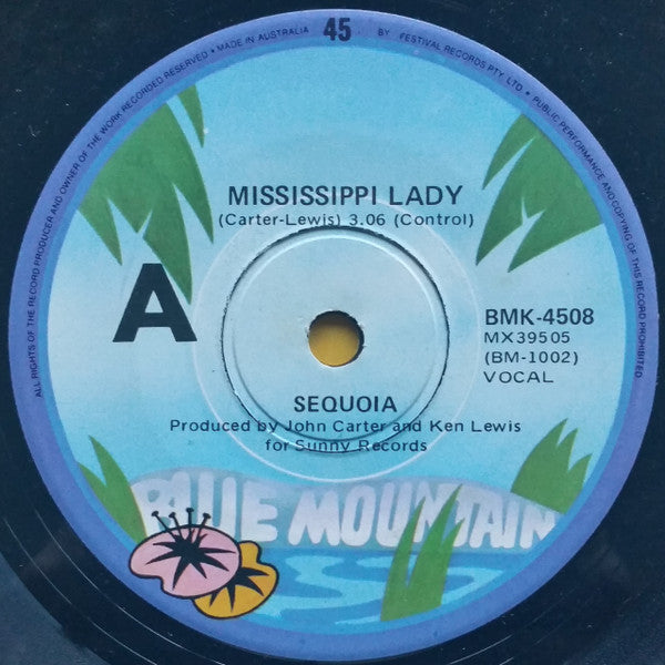 Sequoia (8) : Mississippi Lady (7", Single)