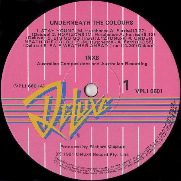 INXS : Underneath The Colours (LP, Album, Gat)