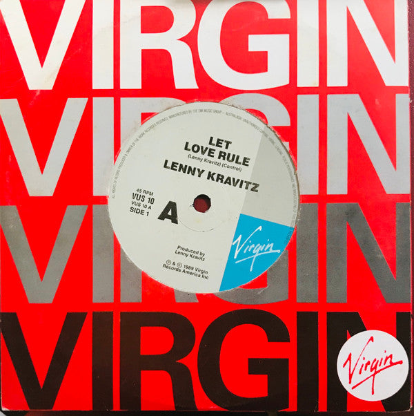 Lenny Kravitz : Let Love Rule (7", Single)
