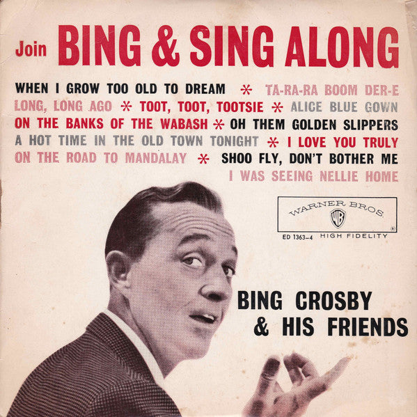 Bing Crosby : Join Bing And Sing Along (Volume 4) (7", EP)