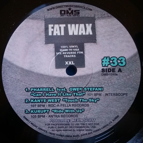 Various : Fat Wax #33 (12")