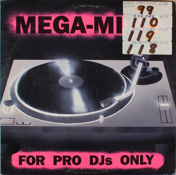 Various : Mega-Mixx Issue 1 (2x12", Promo)