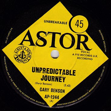 Gary Benson : Unpredictable Journey / His Home Coming (7", Single)