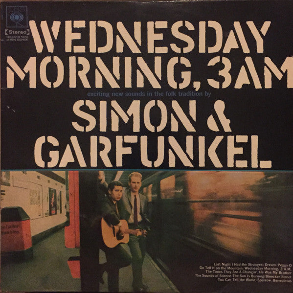 Simon & Garfunkel : Wednesday Morning, 3 A.M. (LP, Album, Ora)