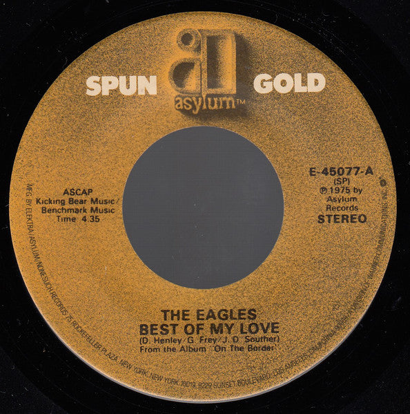 Eagles : Best Of My Love / One Of These Nights (7", Single, RE)