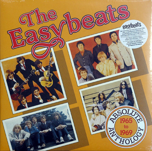 The Easybeats : Absolute Anthology 1965 To 1969 (2xLP, Comp, RE, RM)