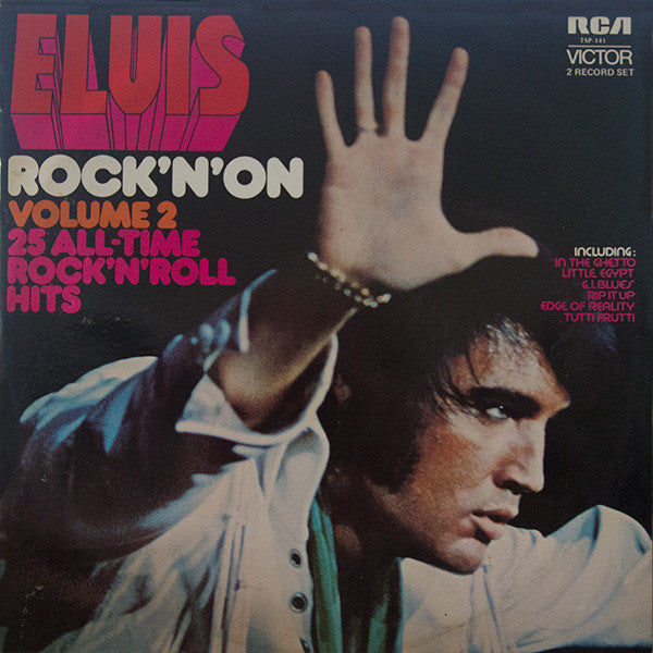 Elvis Presley : Rock 'N' On Volume 2 25 All-Time Rock 'N' Roll Hits (2xLP, Comp)