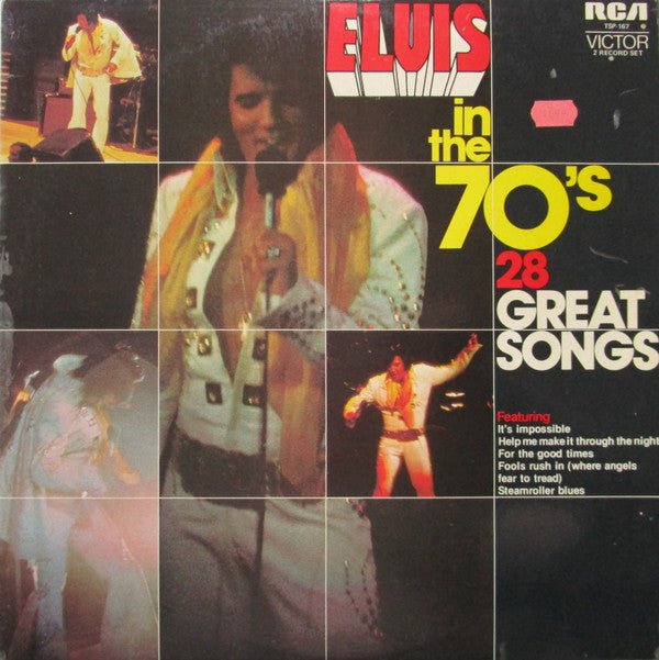 Elvis Presley : Elvis In The 70's (2xLP, Comp, Ora)