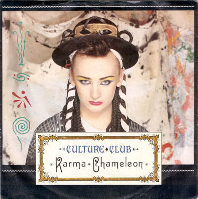 Culture Club : Karma Chameleon (7", Single)
