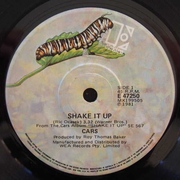 The Cars : Shake It Up (7")