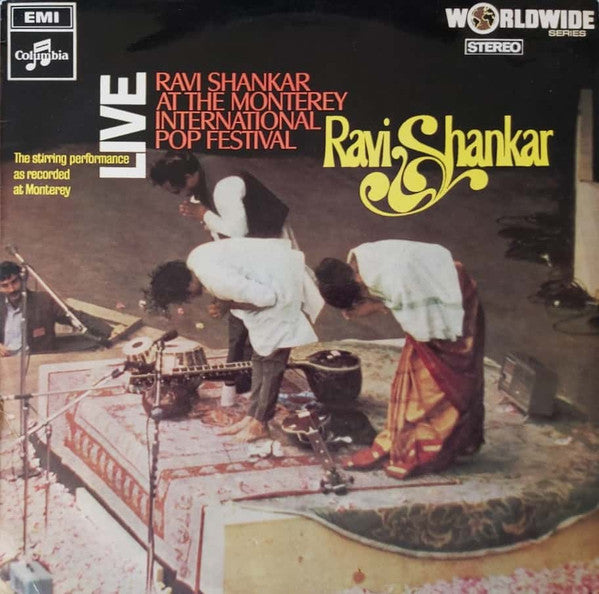 Ravi Shankar : At The Monterey International Pop Festival (LP)