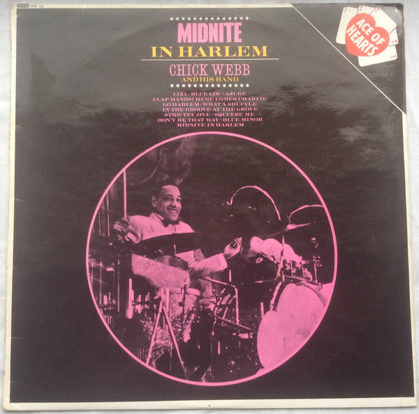 Chick Webb : Midnite in Harlem (LP, Comp, Mono, RE)