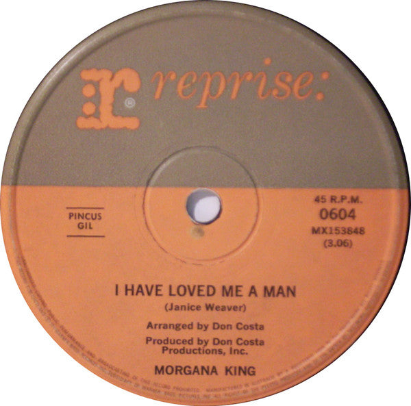 Morgana King : I Have Loved Me A Man (7")