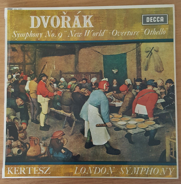 Dvořák*, Kertesz*, London Symphony* : Symphony No. 9 "New World" ∙ Overture "Othello" (LP, ED3)