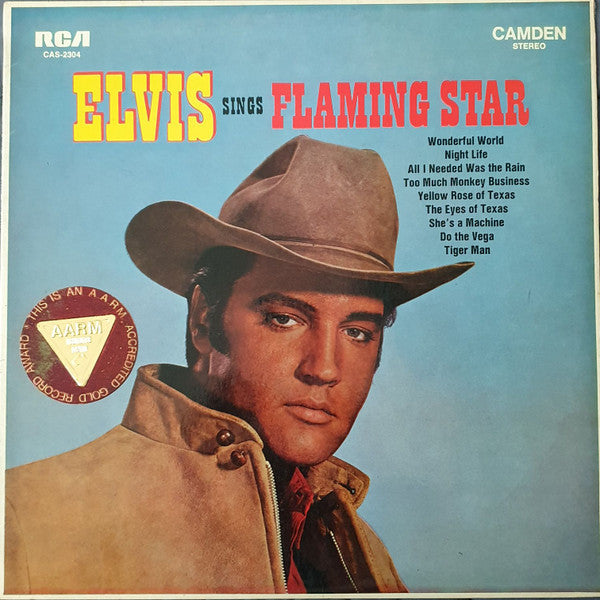 Elvis Presley : Elvis Sings "Flaming Star" (LP, S/Edition)