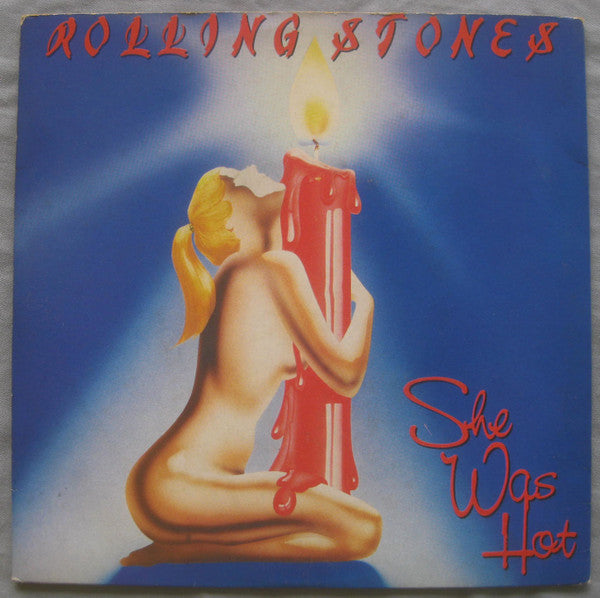 The Rolling Stones : She Was Hot (7", Single, Promo)