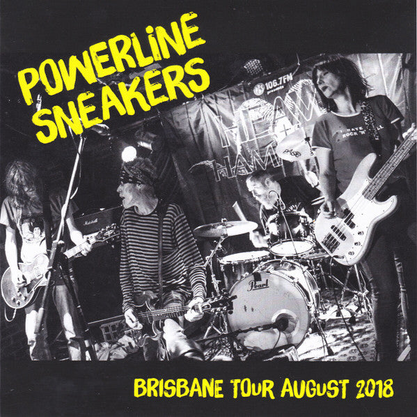 Powerline Sneakers / Some Jerks : Brisbane Tour Single 2018 (7", Single, Ltd, Num, Pur)