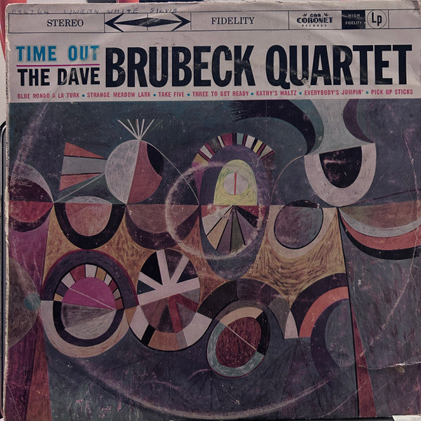 The Dave Brubeck Quartet : Time Out (LP, Album, RE)