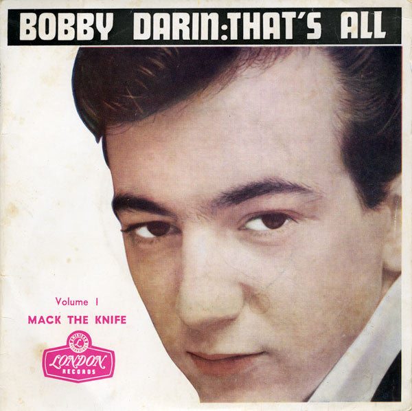 Bobby Darin : That's All - Volume 1 (7", EP)