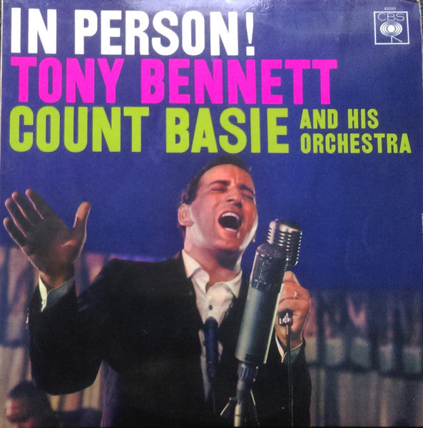 Tony Bennett With Count Basie And His Orchestra* : In Person! (LP, Album, Mono, RE)
