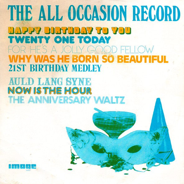 The Shamrock Singers : The All Occasion Party Record (7", EP)