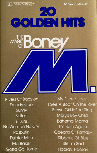 Boney M. : The Magic Of Boney M. (20 Golden Hits) (Cass, Comp, Gre)