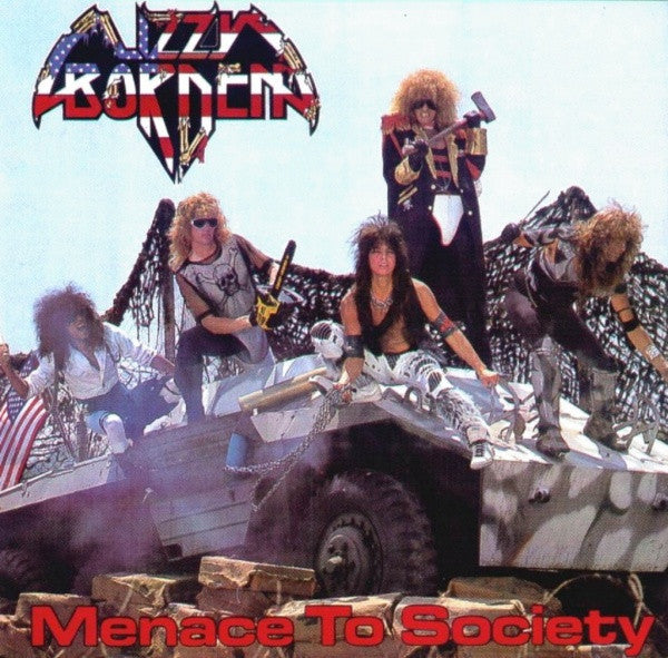 Lizzy Borden : Menace To Society (LP, Album)