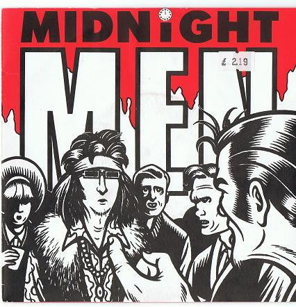 The Midnight Men : Love Generation (7", M/Print, Red)
