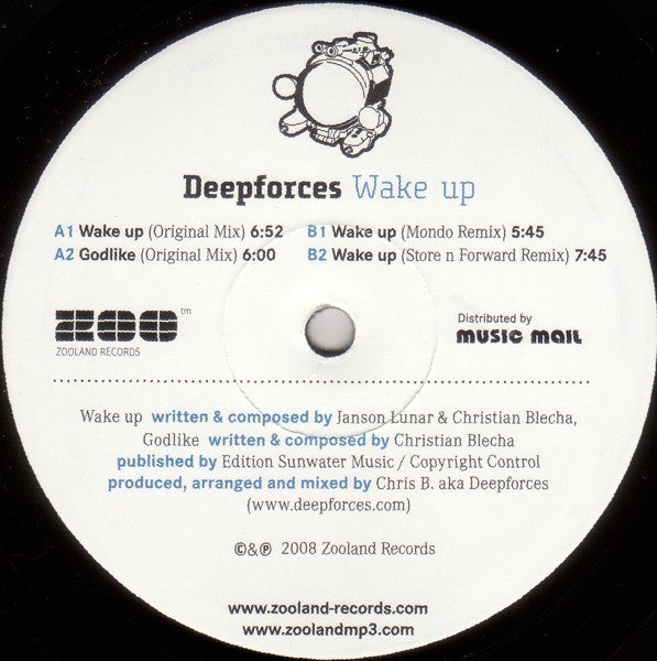 Deepforces : Wake Up (12")
