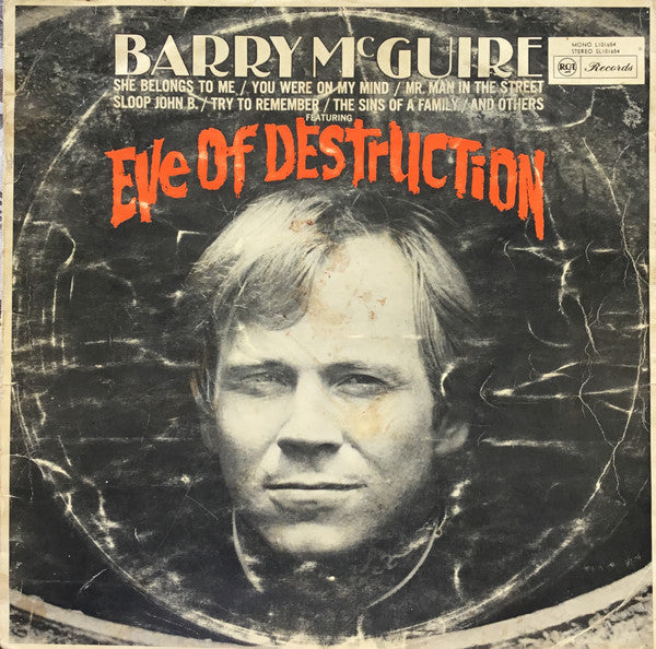 Barry McGuire : Eve Of Destruction (LP, Album, Mono)