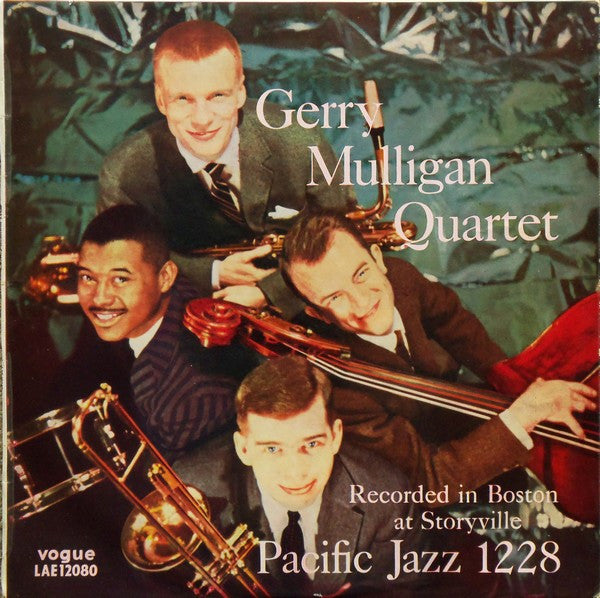 The Gerry Mulligan Quartet* : Gerry Mulligan Quartet (LP, Album, Mono)