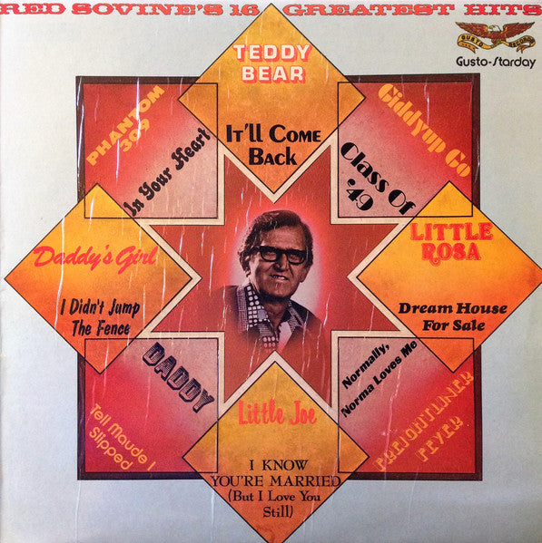 Red Sovine : Red Sovine's 16 Greatest Hits (LP, Comp)