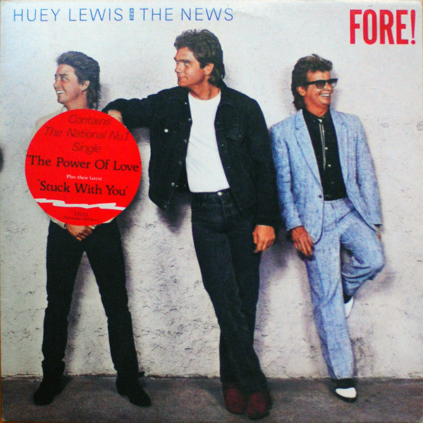 Huey Lewis And The News* : Fore! (LP, Album)