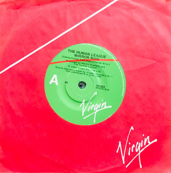 The Human League : Mirror Man (7", Single)