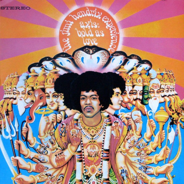The Jimi Hendrix Experience : Axis: Bold As Love (LP, Album, RE, RM, Gat)