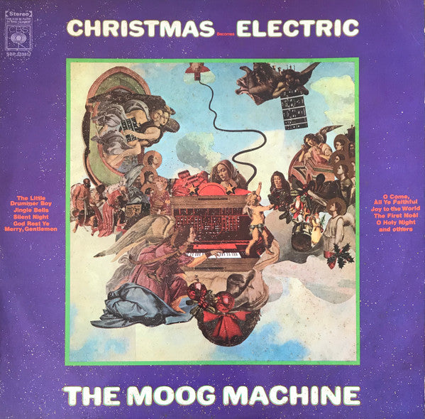 The Moog Machine : Christmas Becomes Electric (LP, Album)
