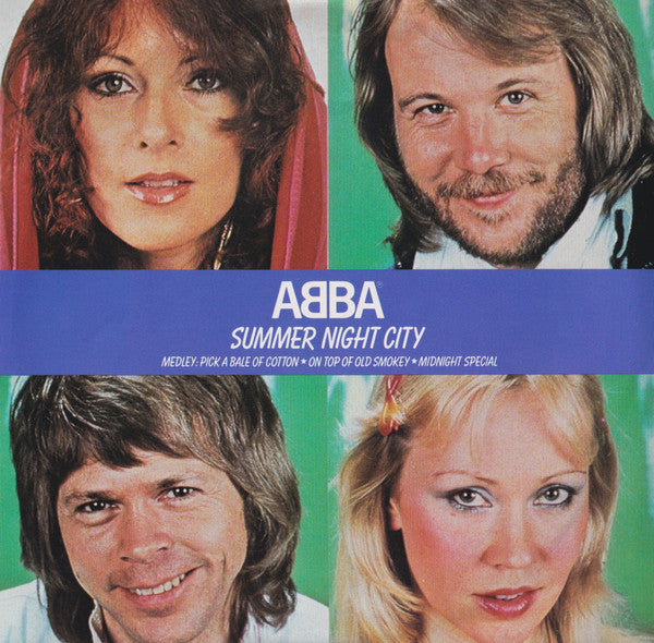 ABBA : Summer Night City (7", Single)