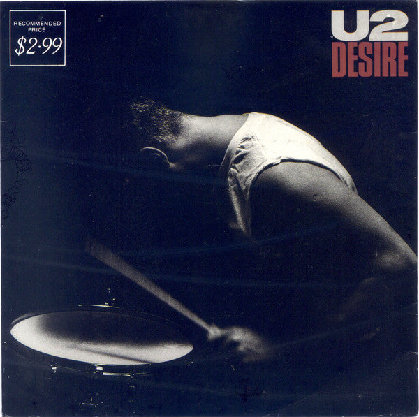 U2 : Desire (7", Single, Ltd)
