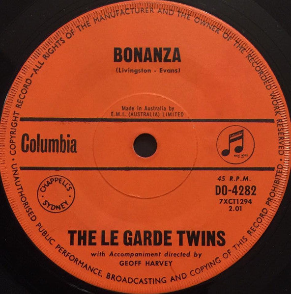 Le Garde Twins : Bonanza (7", Single)