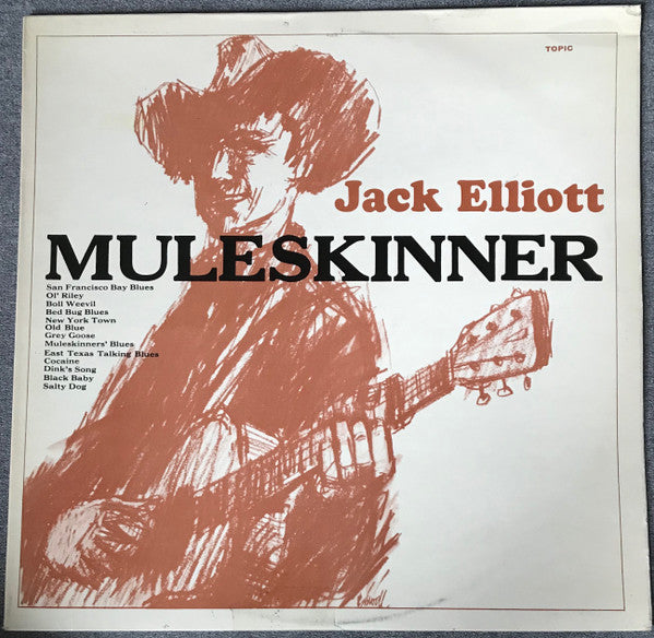 Ramblin' Jack Elliott : Muleskinner (LP, Album, RE)