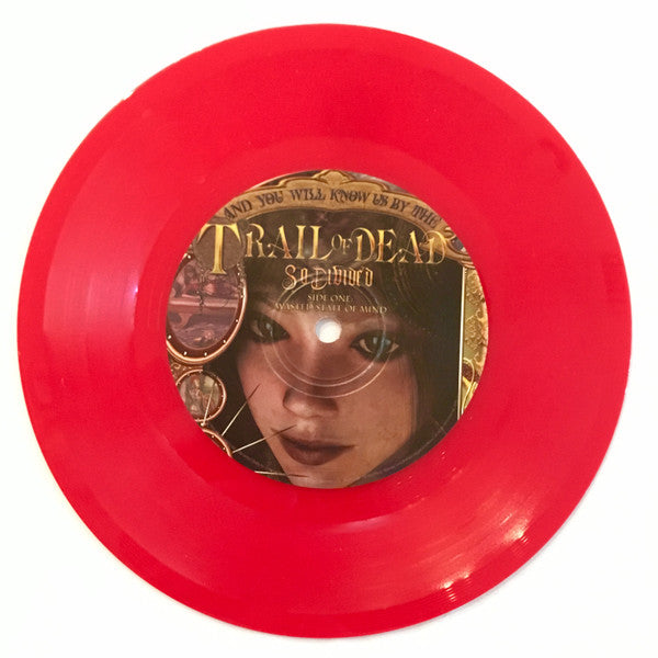 ...And You Will Know Us By The Trail Of Dead : Wasted State Of Mind (7", Single, Ltd, Red)
