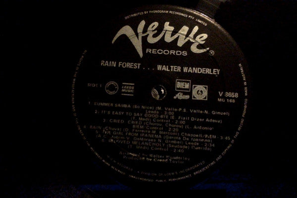 Walter Wanderley : Rain Forest (LP, Album, Mono, RE)
