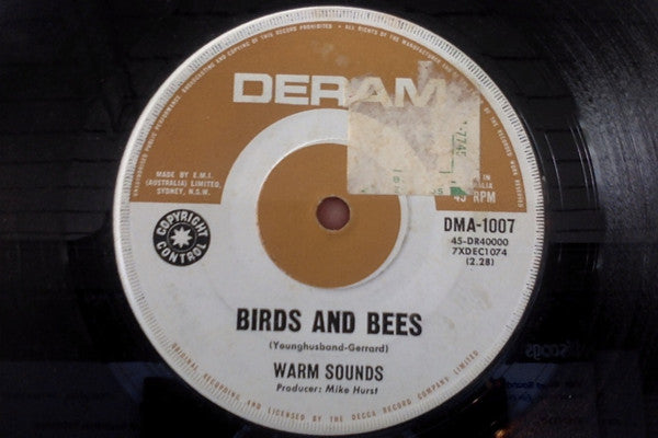 Warm Sounds : Birds And Bees (7", Single)